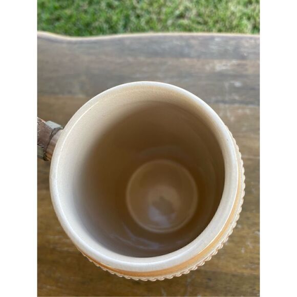 Vintage German Beer Stein Handmade Handpainted Pewter Lid Ramstein Pfalz Town - Picture 6 of 15